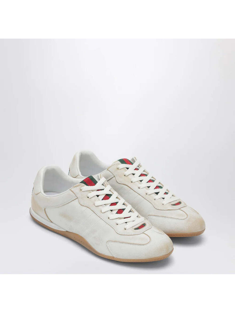 Gucci Leather Sneaker (120)(PLEASE REQUEST YOUR SIZE BEFORE PURCHASING)